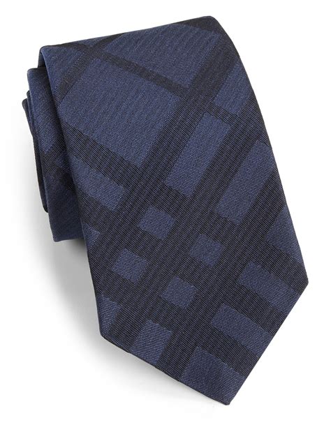 boys blue burberry tie